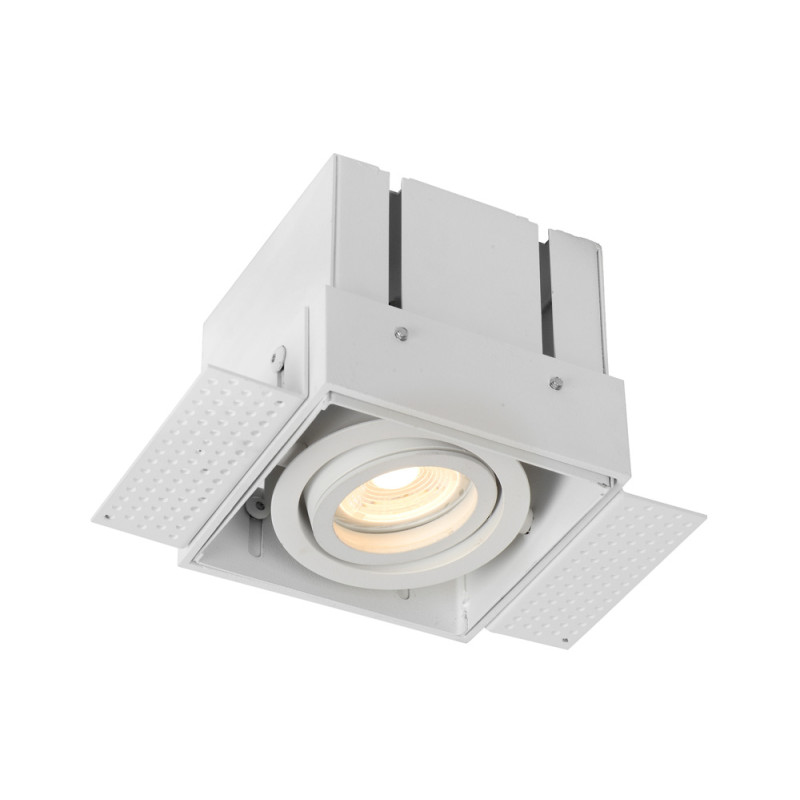 Spot encastrable Trimless blanc GU10 50 W LUCIDE