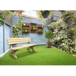 Banc de jardin 180 cm – Confort & Durabilité | SOLID