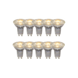 Ampoule LED MR16 transparante Ø 5 cm GU10 10 × 5 W LUCIDE
