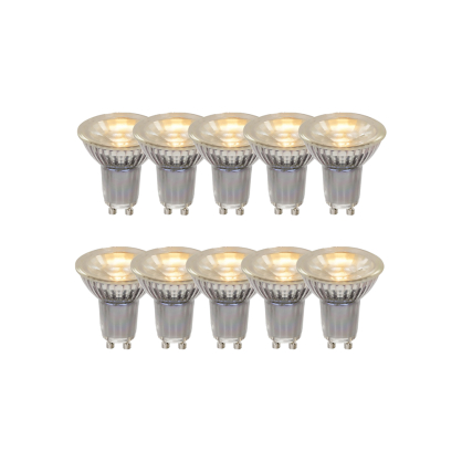 Ampoule LED MR16 transparante Ø 5 cm GU10 10 × 5 W LUCIDE