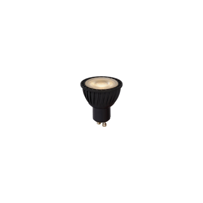 Ampoule LED MR16 noire dimmable Ø 5 cm GU10 5 W LUCIDE