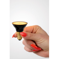 Ampoule LED G45 noire dimmable Ø 4,3 cm E14 5 W LUCIDE
