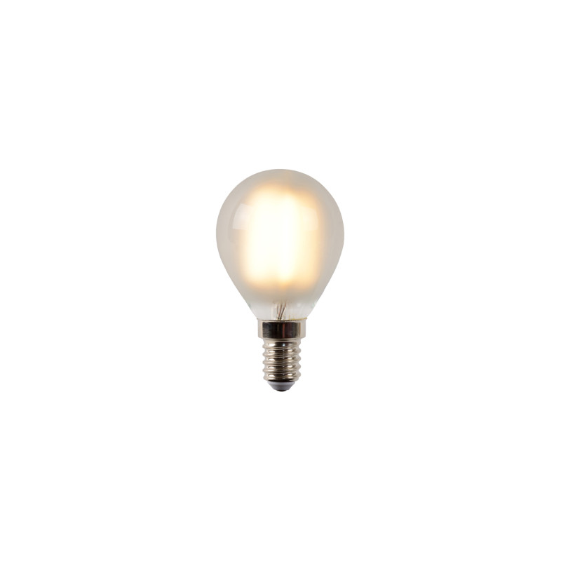 Ampoule à filaments LED P45 matte dimmable Ø 4,5 cm E14 4 W LUCIDE