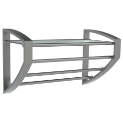 Porte-serviette à 3 barres gris mat Loft Game ALLIBERT