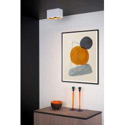 Spot Bido blanc GU10 2 × 50 W LUCIDE