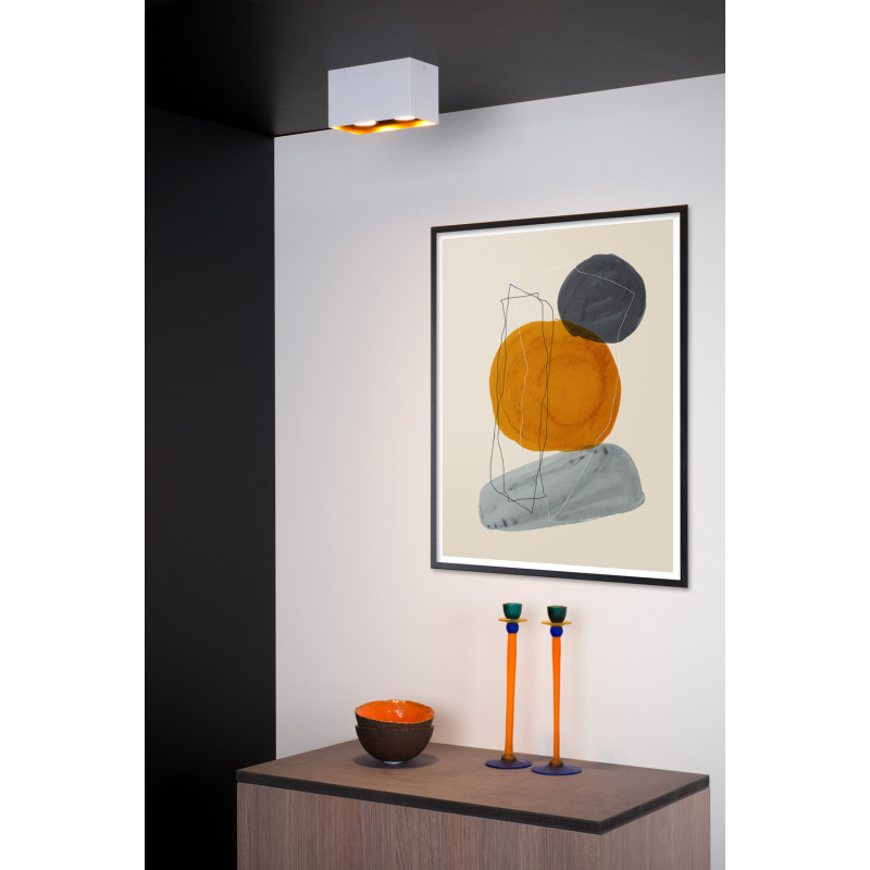 Spot Bido blanc GU10 2 × 50 W LUCIDE