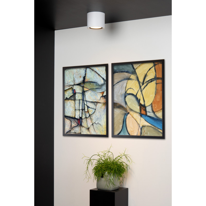 Spot LED Fedler blanc dimmable Ø 12 cm GU10 12 W LUCIDE