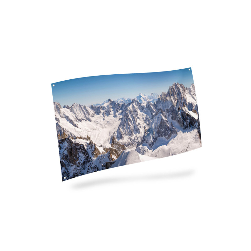 Arrière-plan Sommet de montagne 150 x 75 cm MY VILLAGE