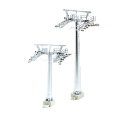 Poteau de téléphérique 12-16 cm  2 pièces JÄGERNDORFER