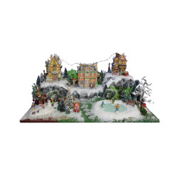 Base village Noël Vallée 78x25cm – Décorez votre | MY VILLAGE