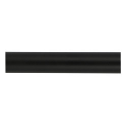 Tringle à rideau métal noir mat 20mm – 150cm | MOBOIS