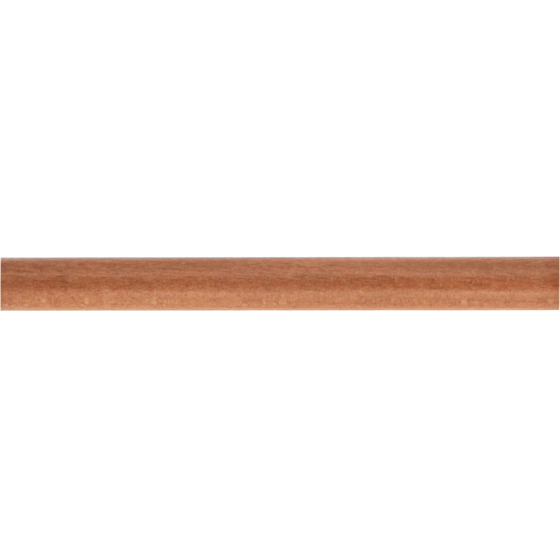 Tringle à rideaux, bois diamètre 35mm Longueur 150cm merisier