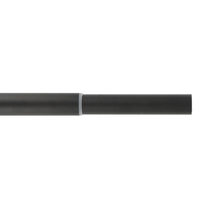 Tringle en métal Ø 28 mm extensible noir mat 240 à 400 cm MOBOIS