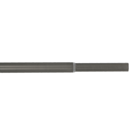 Tringle en métal Ø 20 mm extensible gun foncé 120 à 210 cm MOBOIS
