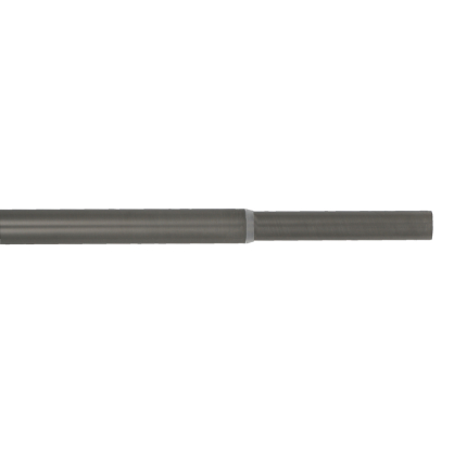 Tringle en métal Ø 20 mm extensible gun foncé 120 à 210 cm MOBOIS
