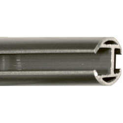 Tringle en aluminium chromé mat 200 cm – style et durabilité | MOBOIS