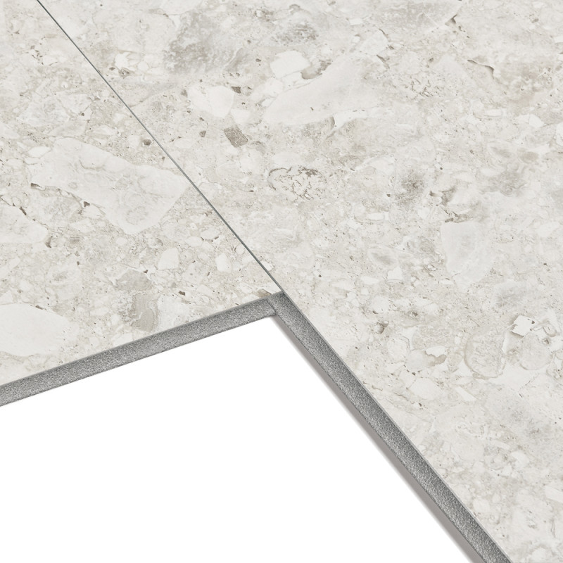 Dalle en PVC Ceppino gris 65 x 37,5 cm 8 pièces DUMAWALL Dalle en PVC Ceppino gris 65 x 37,5 cm 8 pièces DUMAWALL