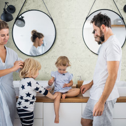 Dalle en PVC Ceppino beige 65 x 37,5 cm 8 pièces DUMAWALL Dalle en PVC Ceppino beige 65 x 37,5 cm 8 pièces DUMAWALL