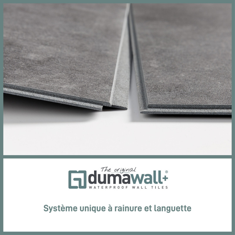 Dalle PVC Ciment Foncé DUMAWALL – Revêtement Mural | DUMAWALL
 Dalle PVC Ciment Foncé DUMAWALL – Revêtement Mural | DUMAWALL