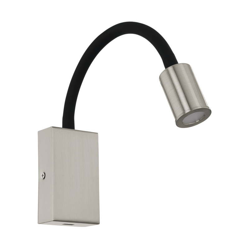 Applique LED Tazzoli noire 3,5 W EGLO