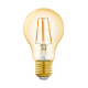 Ampoule LED A60 Connect Z ambre dimmable E27 4,9 W EGLO