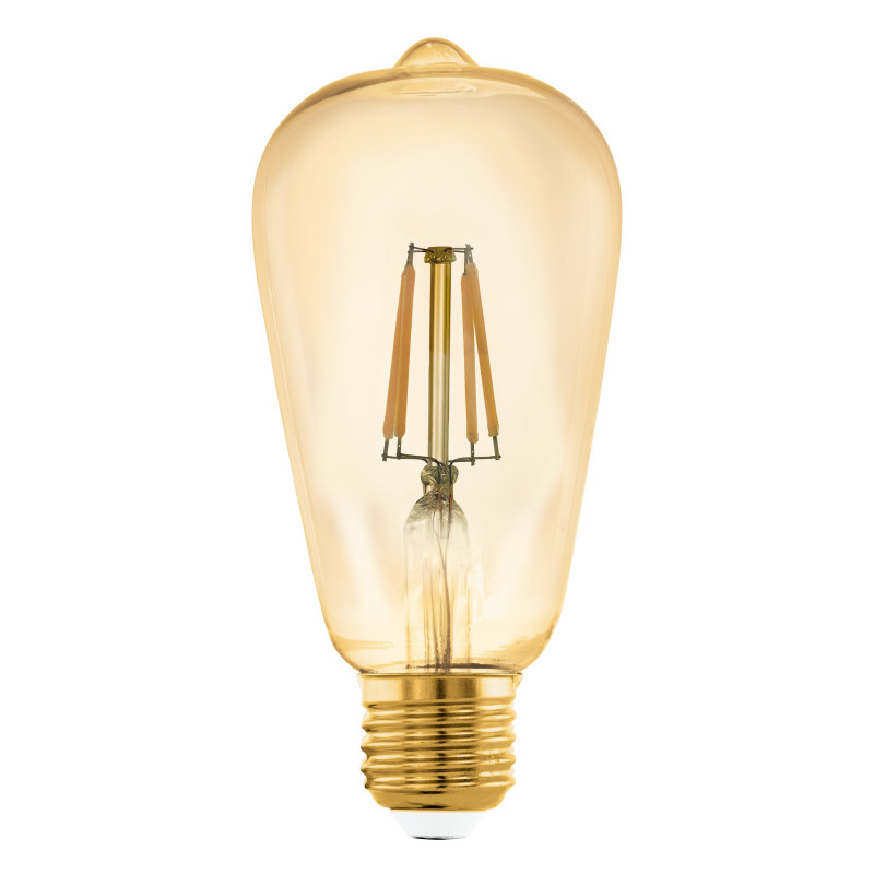 Ampoule LED ST64 Connect Z ambre dimmable E27 4,9 W EGLO