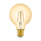 Ampoule LED G80 Connect Z ambre dimmable E27 4,9 W EGLO