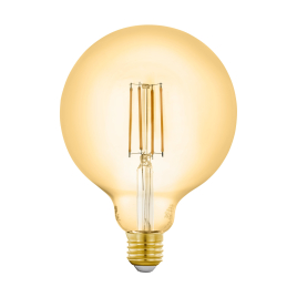 Ampoule LED G125 Connect Z ambre dimmable E27 6 W EGLO