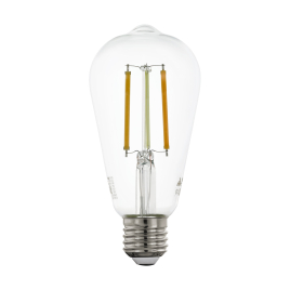 Ampoule LED ST64 Connect Z transparante dimmable E27 6 W EGLO