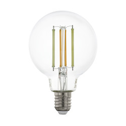 Ampoule LED G80 Connect Z transparante dimmable E27 6 W EGLO