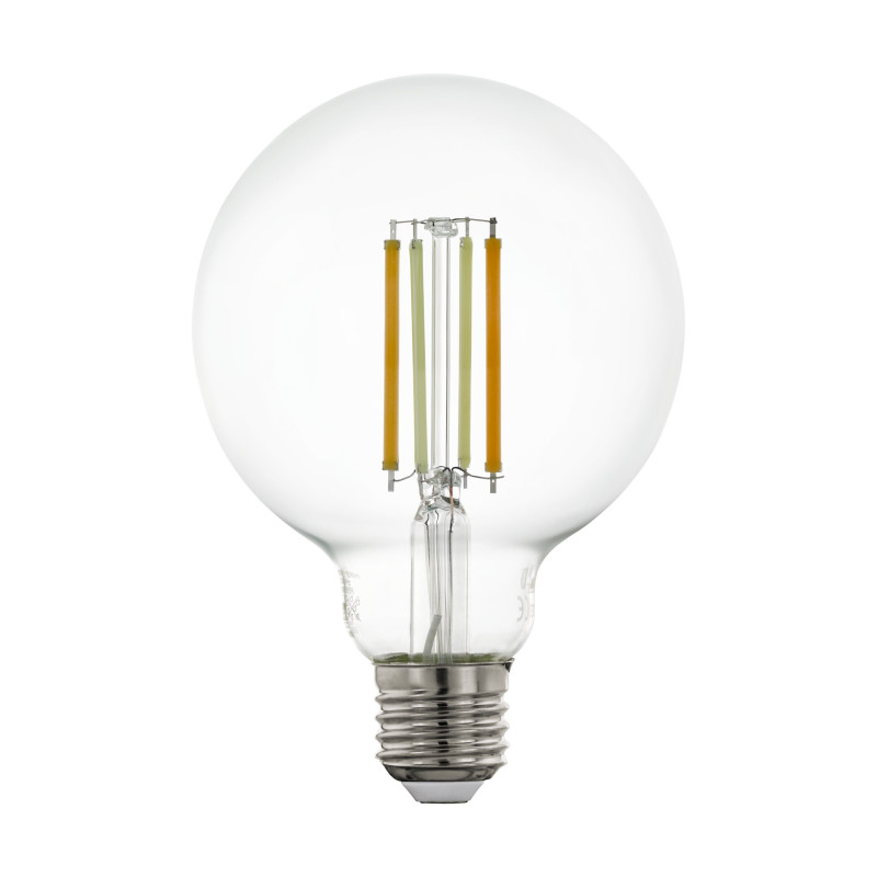 Ampoule LED G95 Connect Z transparante dimmable E27 6 W EGLO