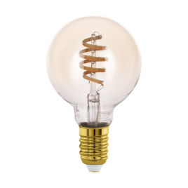 Ampoule LED G80 Connect Z ambre dimmable E27 4,9 W EGLO