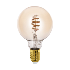 Ampoule LED G95 Connect Z ambre dimmable E27 4,9 W EGLO