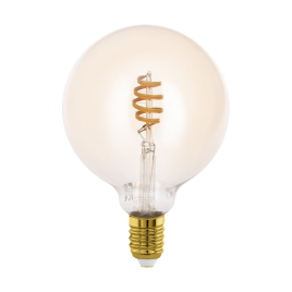 Ampoule LED G125 Connect Z ambre dimmable E27 4,9 W EGLO