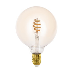 Ampoule LED G125 Connect Z ambre dimmable E27 4,9 W EGLO