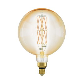 Ampoule à filaments LED G200 ambre E27 8 W EGLO