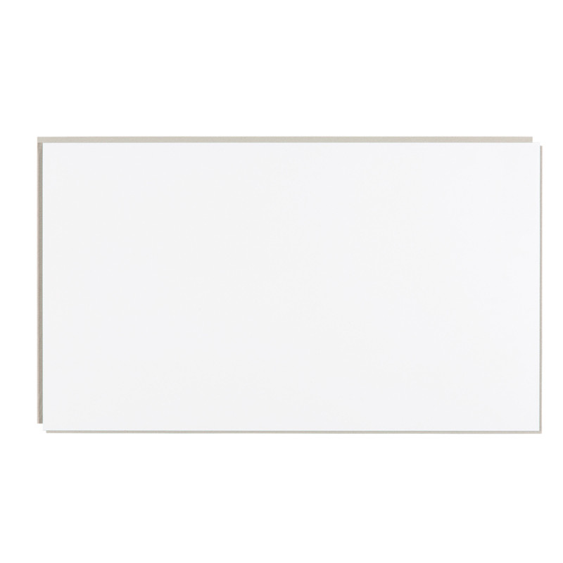 Dalle en PVC Blanc 65 x 37,5 cm 8 pièces DUMAWALL