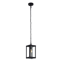 Suspension extérieure Alamonte 1 noire E27 60 W EGLO