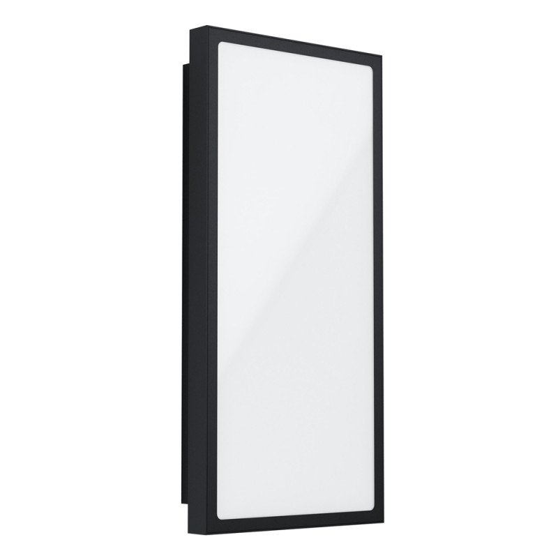 Applique murale extérieure LED Casazza noire et blanche E27 16 W EGLO