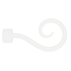 Embout Crosse Blanc Brillant Ø 16mm – Finition Parfaite | MOBOIS