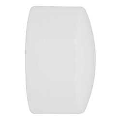 Embout tringle rideau blanc brillant Ø16mm – Lot de 2 | MOBOIS