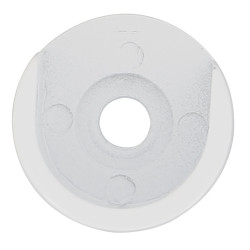 Naissance Tringle Métal Blanc Ø16mm – Lot 2 pièces | MOBOIS