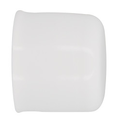 Embout tringle rideau blanc brillant Ø 20mm – Lot de 2 | MOBOIS

