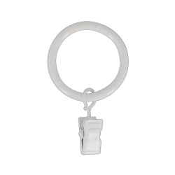 Anneau avec pince blanche Ø 42 mm – Lot de 10 | MOBOIS