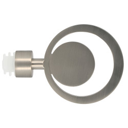 Embout tringle Atrium chrome mat – Finition élégante | MOBOIS