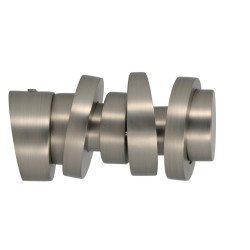 Embout tringle Curium chrome mat Ø 20 mm – Finition élégante | MOBOIS