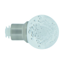 Embout tringle Hélium chrome mat – Finition élégante | MOBOIS