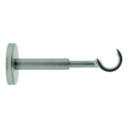 Support tringle rideau extensible MOBOIS – Chrome mat | MOBOIS