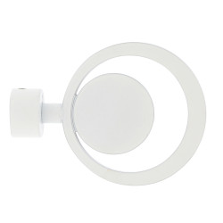Embout tringle Atrium blanc mat Ø 20mm – Finition élégante | MOBOIS