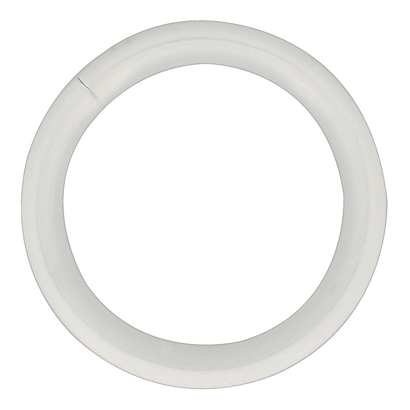 Anneau avec bague en métal Premium blanc mat Ø 42 mm 10 pièces MOBOIS